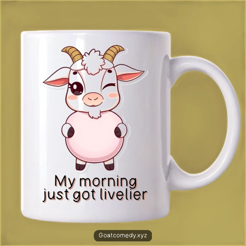 Funny Goat Whoopee Cushion Mug: The Perfect Prankster Gift for Goat Lovers